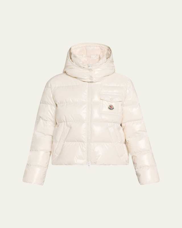 Andro Shiny Down Jacket with Removable Hood